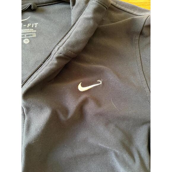 Nike Dri-Fit Women’s Black Full-Zip Athletic Training Jacket Size S - Picture 3 of 8